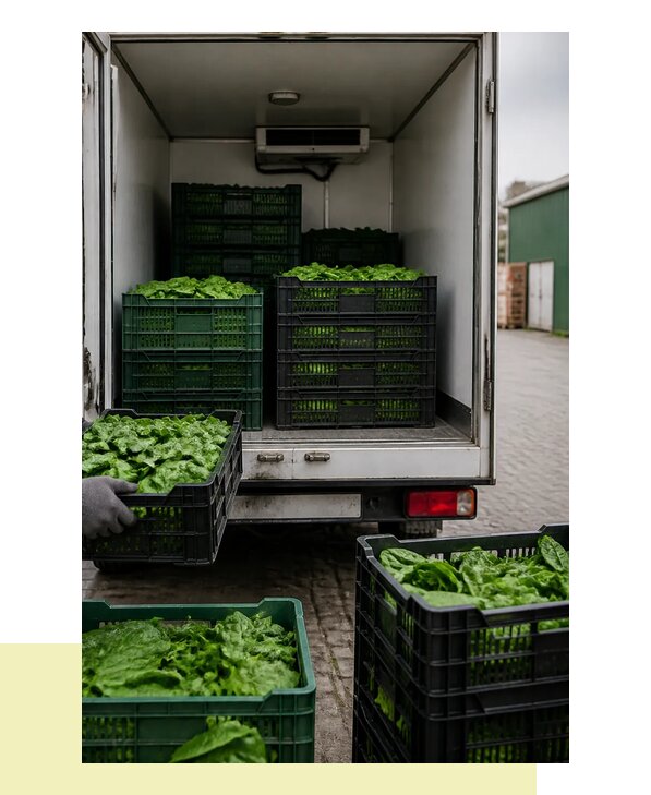 Перевозка шпината в Саров с сохранением свежести продукции